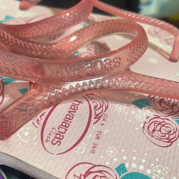 Havaianas flash Pink Flip Flops 6 - Picture 4 of 4